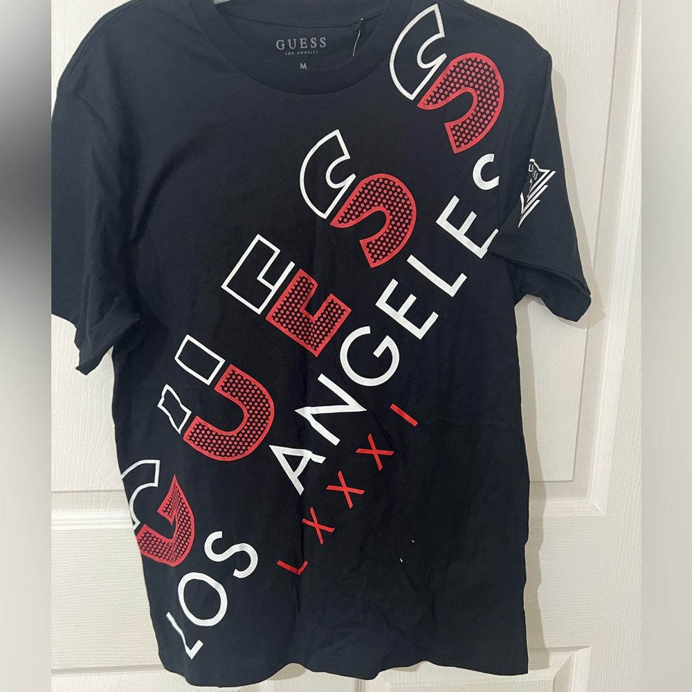 Guess black tee shirt